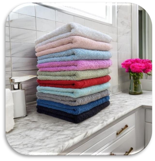 TEXCITY - Wholesale Bath Towel - Combed Towels 650 GSM6