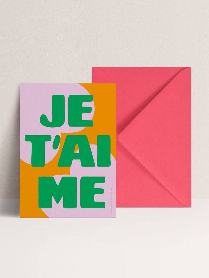 Card - I love you for wholesale by Papier and Co.