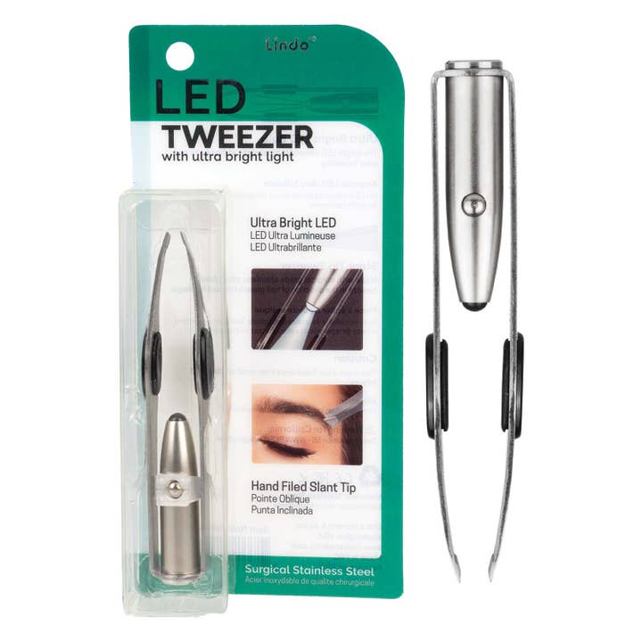Lindo - Wholesale Tweezers - Lindo LED Tweezer with embedded light