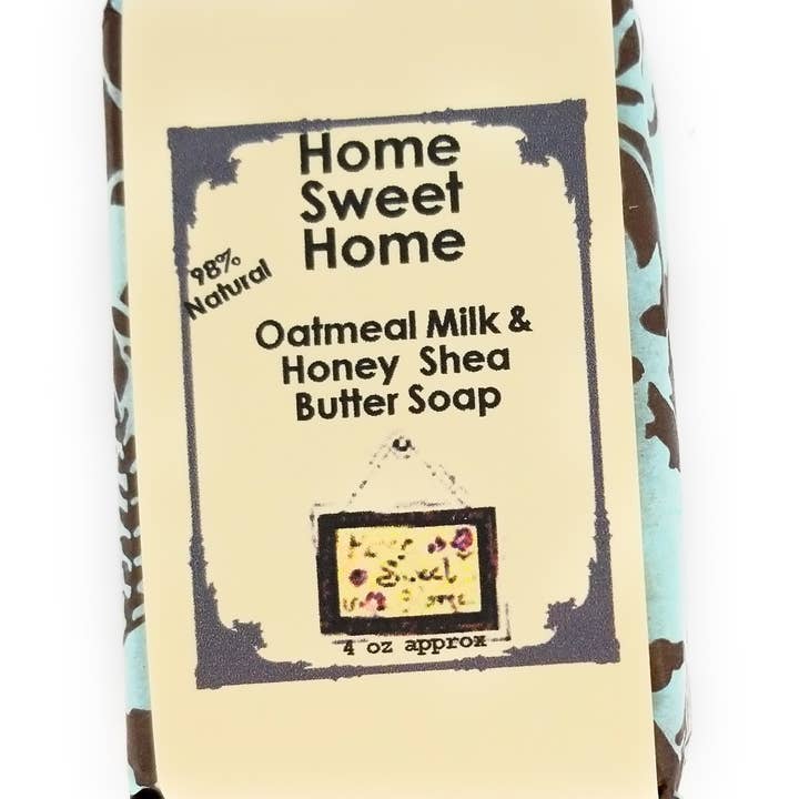 Oatmeal Milk & Honey Goatmilk Shea Butter Soap for wholesale by Corner Soap Shop