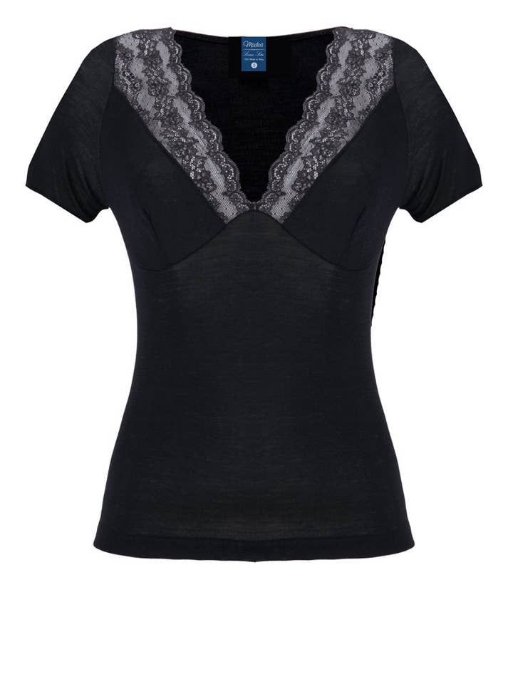 Melania Halvlång ärm - Ull och siden för wholesale av Madiva