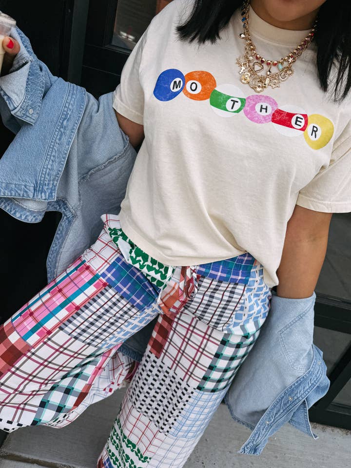 ETTA & EAST - Wholesale T-Shirt (Graphic) - Women's - mother 8 ball boxy graphic tee