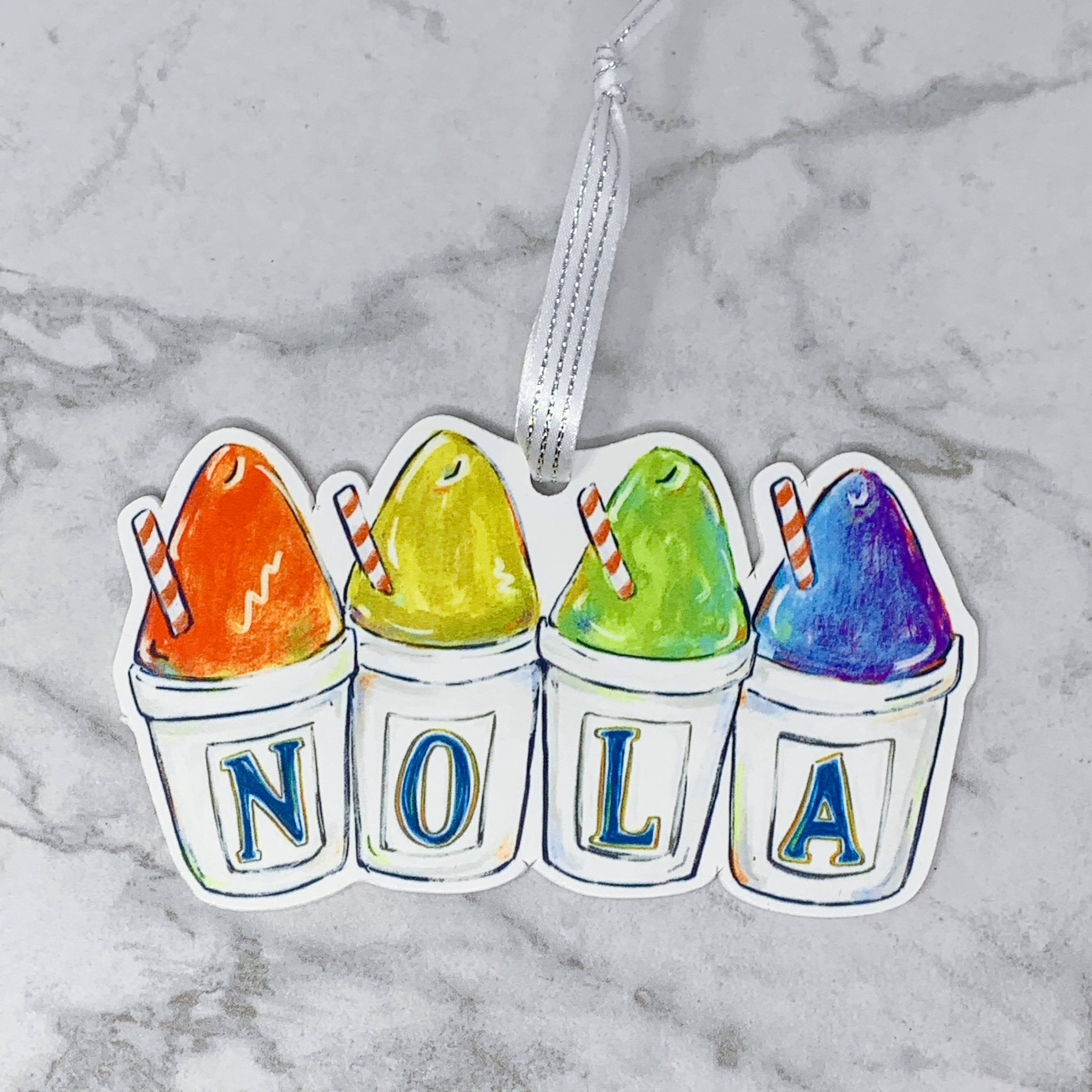 Home Malone - Vente Objets de décoration - Décoration NOLA Sno-Balls, décoration estivale de la Nouvelle-Orléans1