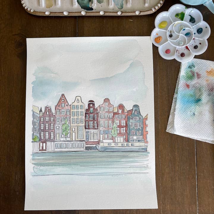 Waypoint Wanders - Wholesale DIY Craft Kit - Amsterdam DIY Painting