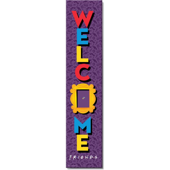 Friends Welcome Porch Sign for wholesale by Spoontiques, Inc