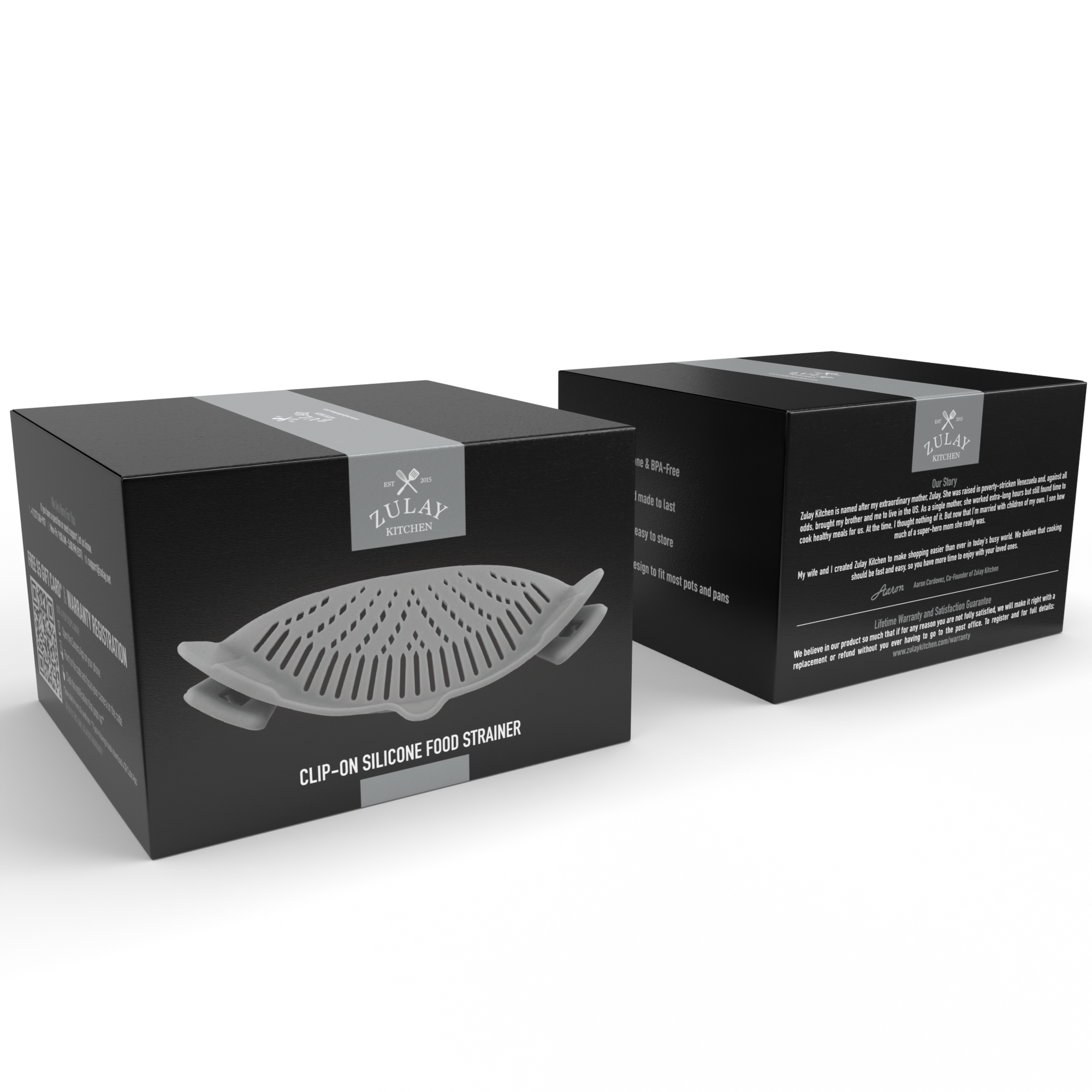 Zulay Kitchen - Wholesale Kitchen Tool/Gadget - Adjustable Silicone Strainer with Small Mouth11