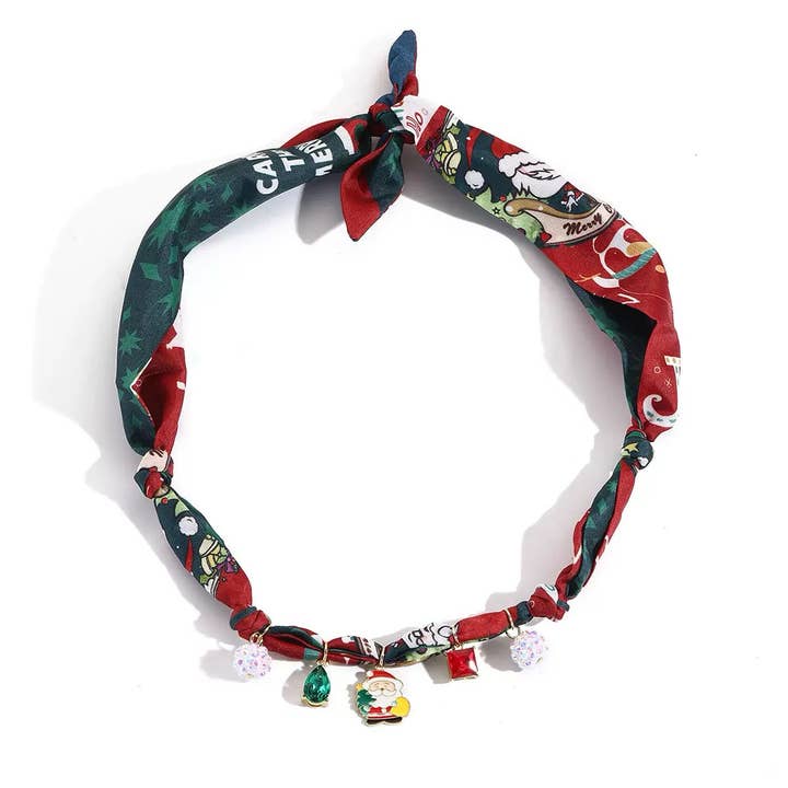 Christmas Puppy Bandana for wholesale by Puppy Barkin
