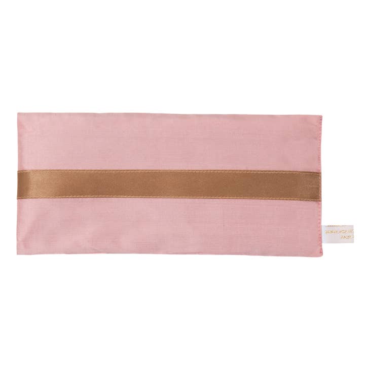 Coussin pour les yeux à la lavande | Bien-être | Acupressure | Relax | Rose pour la vente par Holistic Silk Ltd