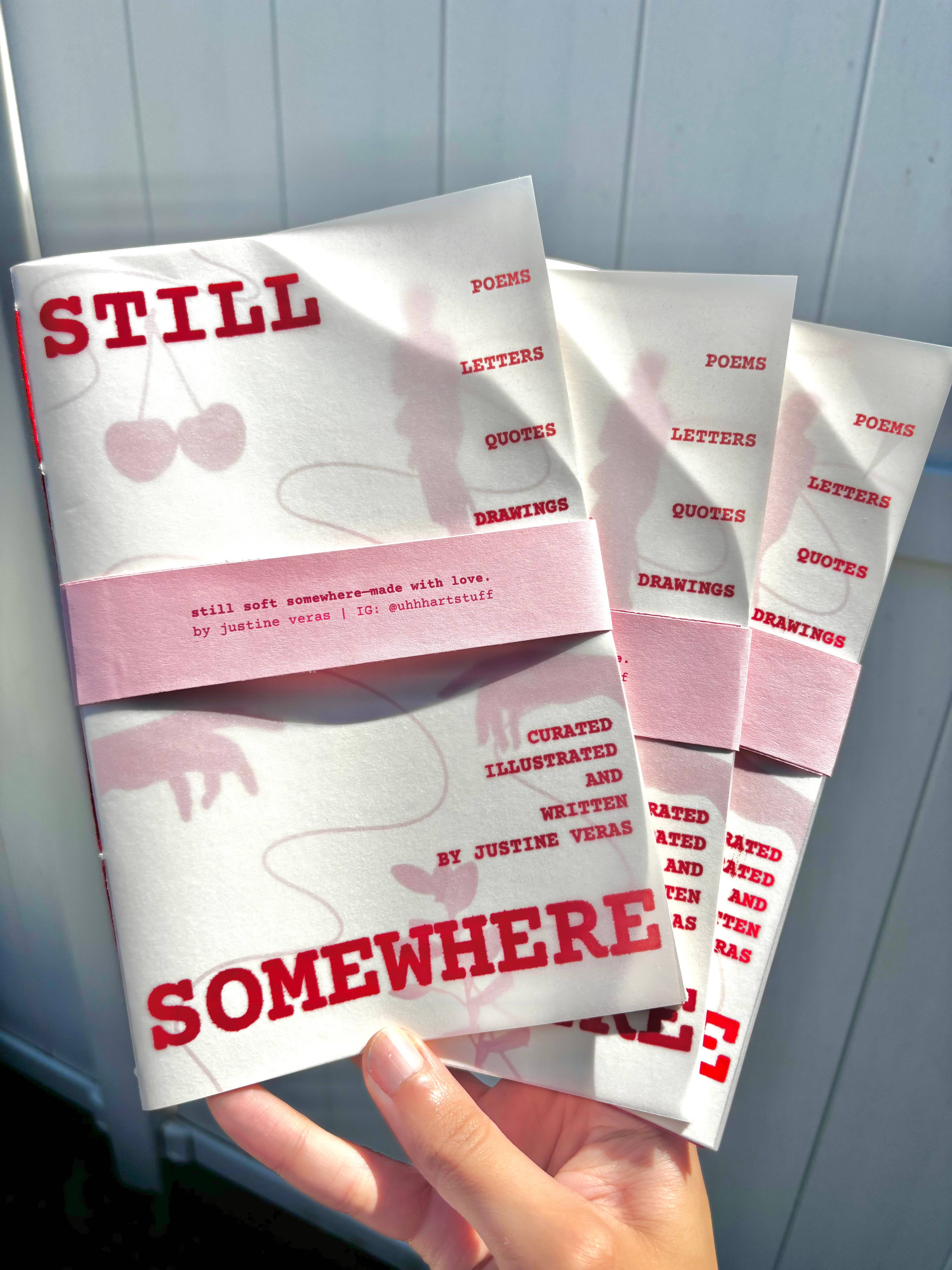 UNFOLDZinesandArt – Großhandel Zeitschrift – Noch irgendwo weich - Pergament Halbseitiges Zine, Coquette1