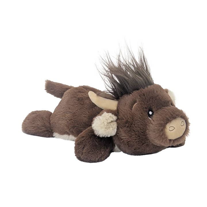 12IN RESTIE HIGHLAND COW-HENRY for wholesale by Giffa Gifts