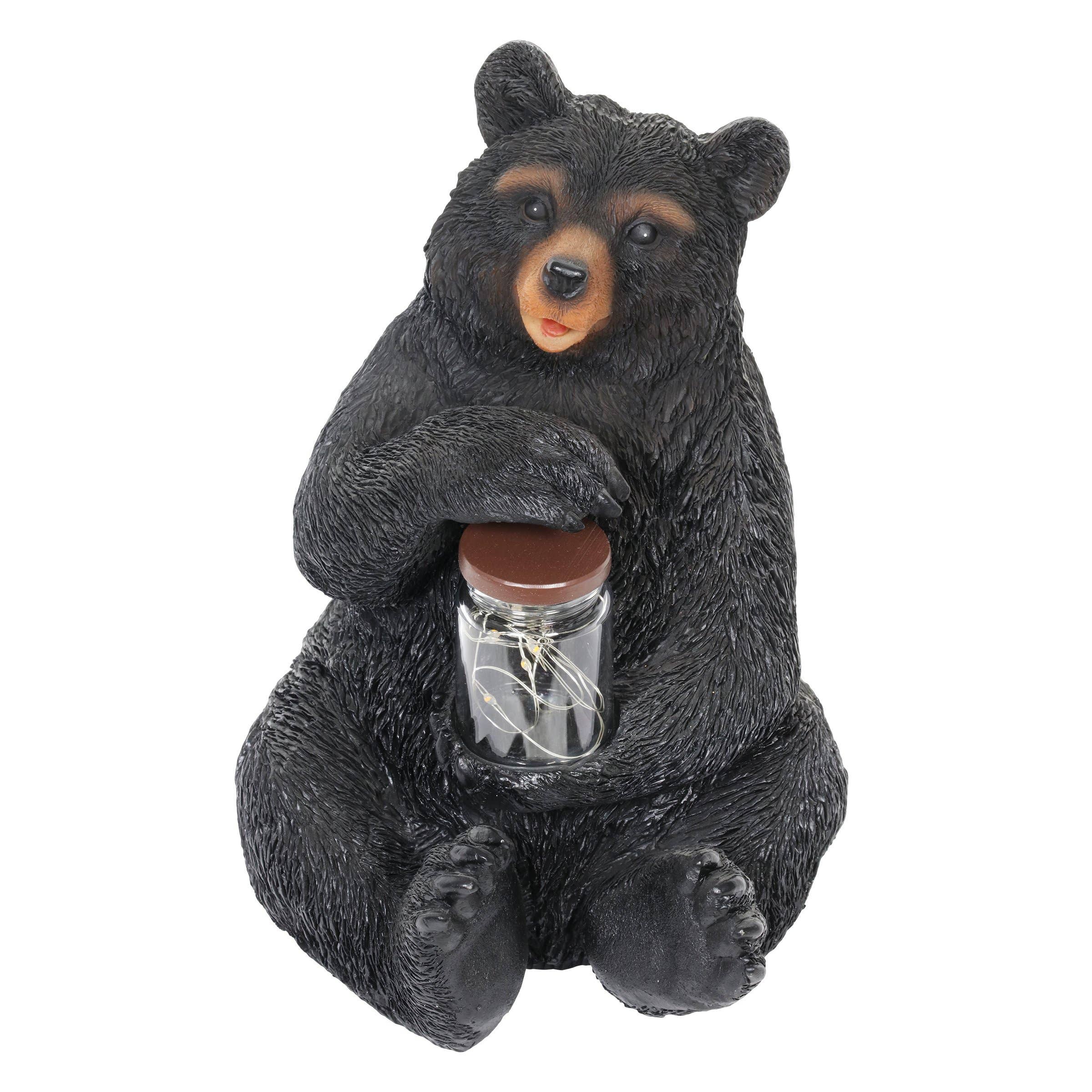 Exhart - Wholesale Outdoor Ornament/Decor - Solar Bear With Fireflies13