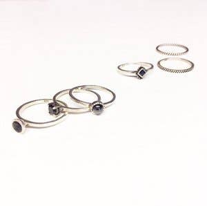 Charmin's Ringen - Wholesale Band/Stacked Ring - R322 Ring Steel 'Screw'0