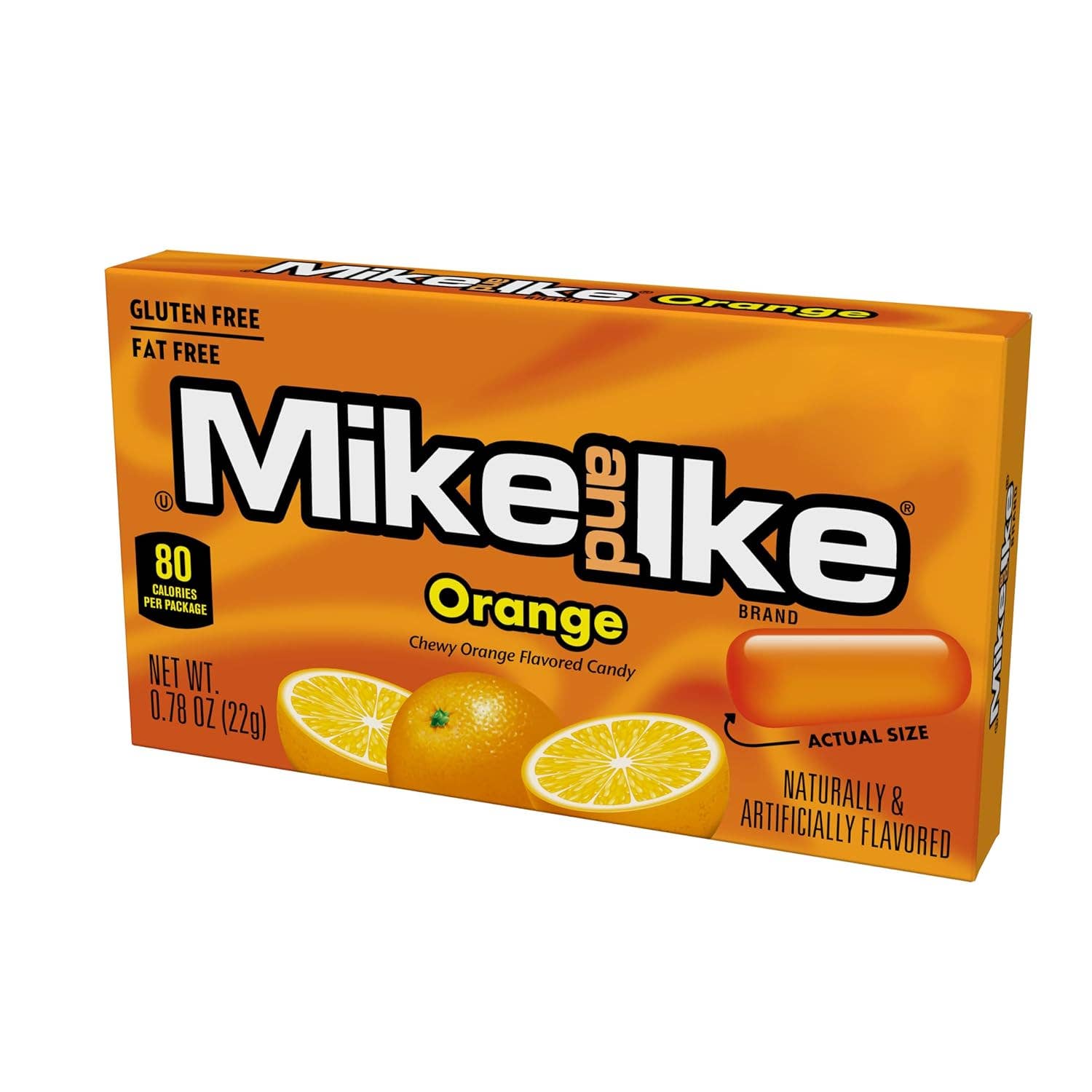 Snacky Candy - Wholesale Gummy - Mike & Ike Orange 0.78oz 24 packs1