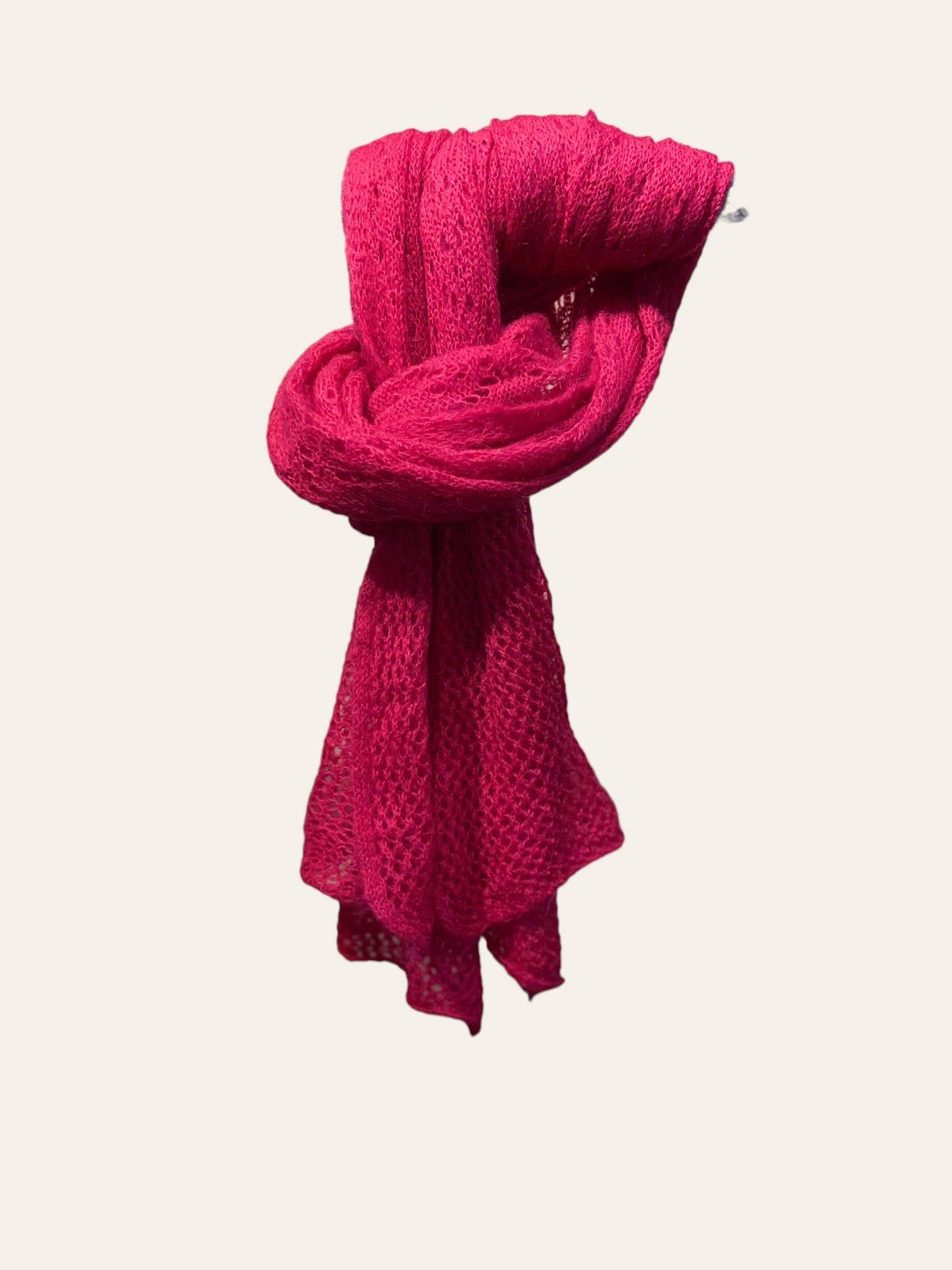 NAÏS PARIS - Wholesale Scarf - Women's - OPENWORK MOHAIR WOOL SHAWL4