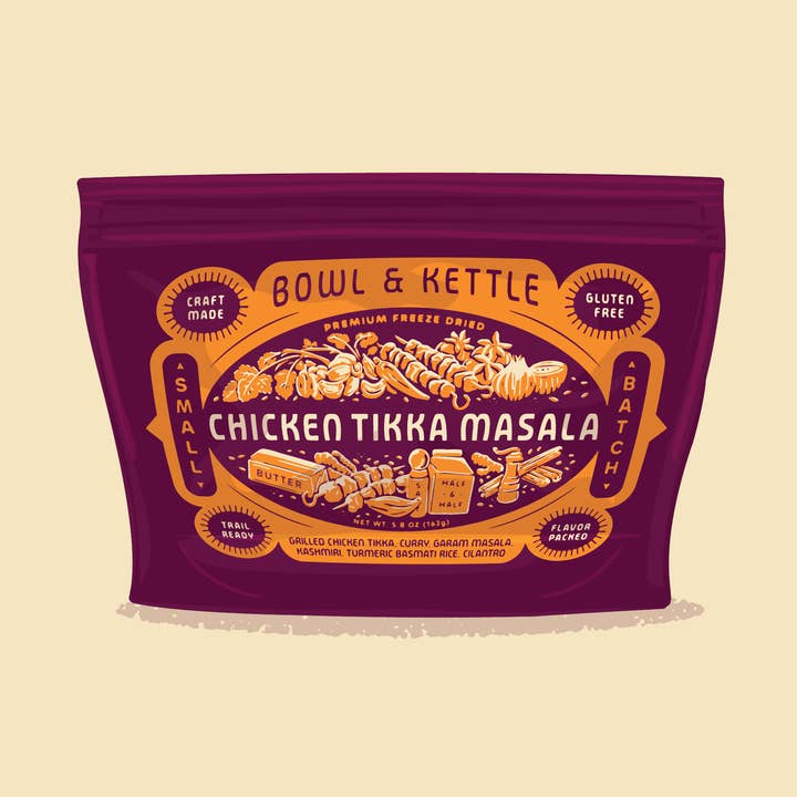 Bowl & Kettle - Wholesale Shelf Stable Prepared Meal - Chicken Tikka Masala0