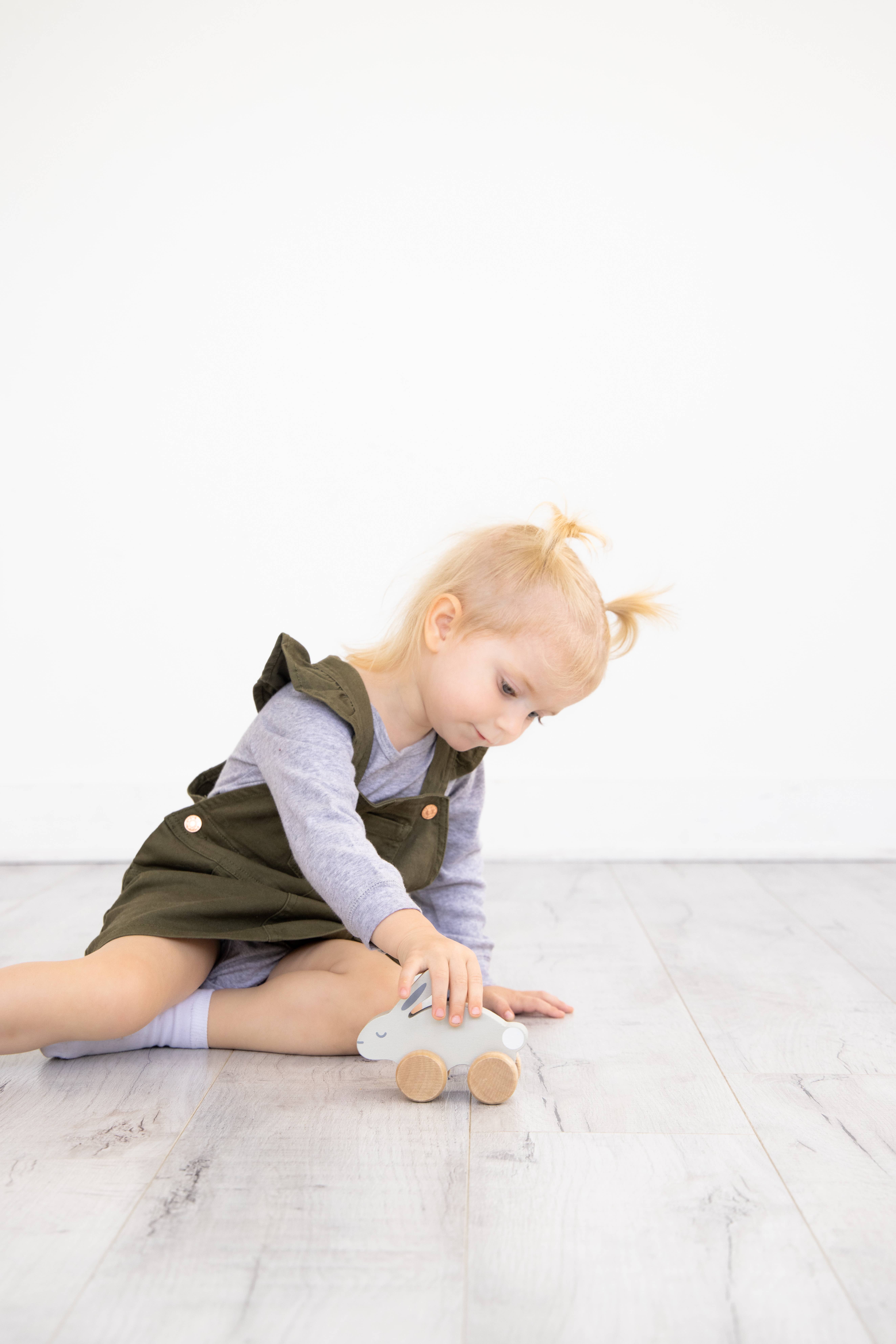 Pearhead - Wholesale Wood Toy - Kids - Wooden Toy Bunny, Baby & Toddler Toy, Nursery Decor5