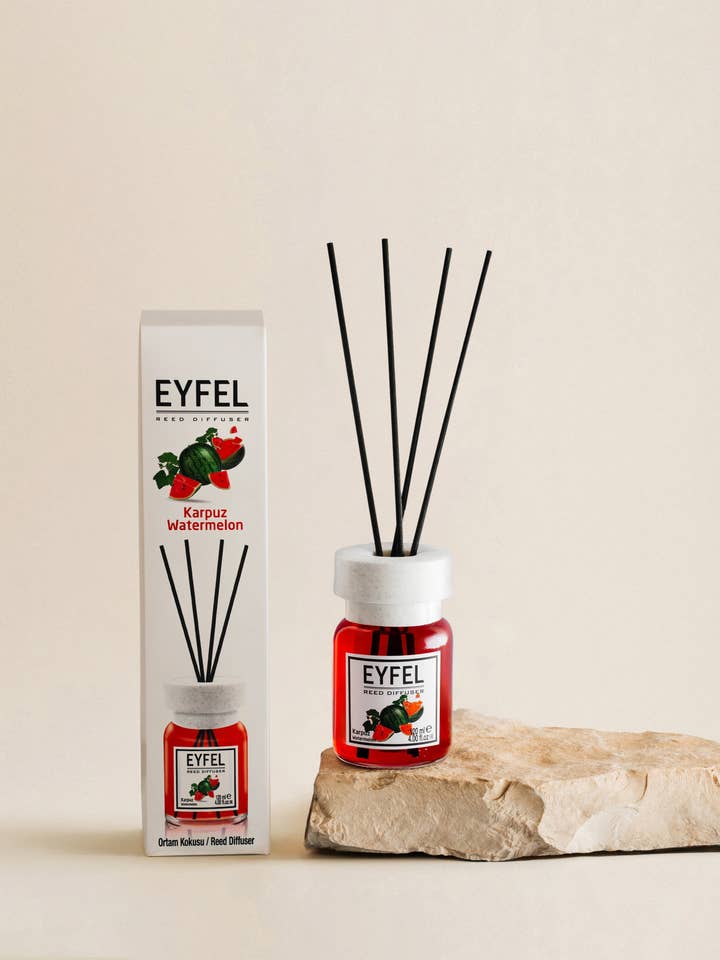 Eyfel Reed Diffuser Vandmelon - 120 ml for engroshandel hos EYFEL