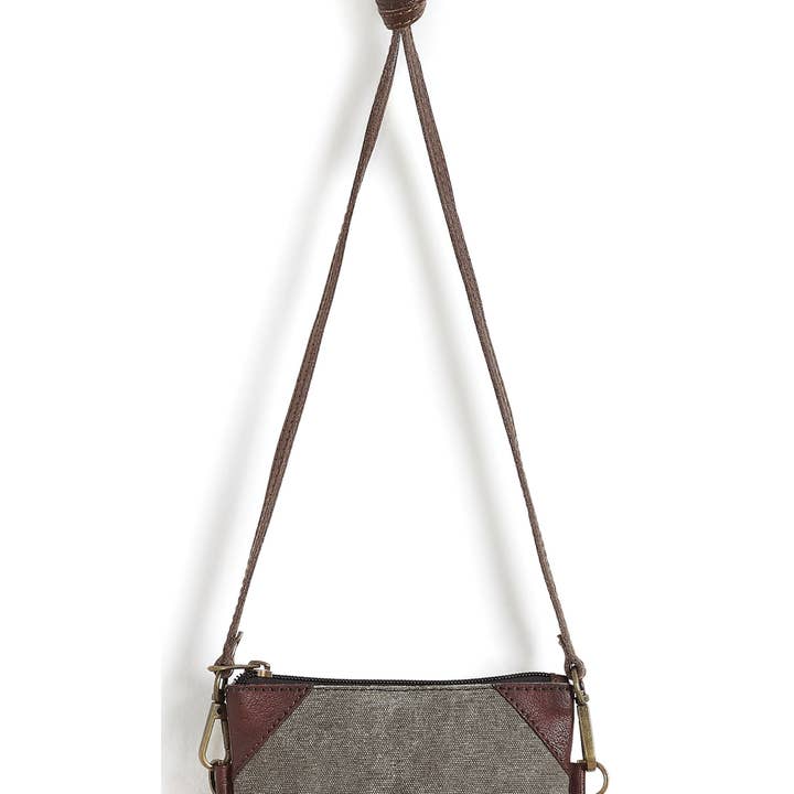 Mona B. - Wholesale Crossbody Bag - Women's - Dream Create Inspire Canvas Small Women's Crossbody Bag