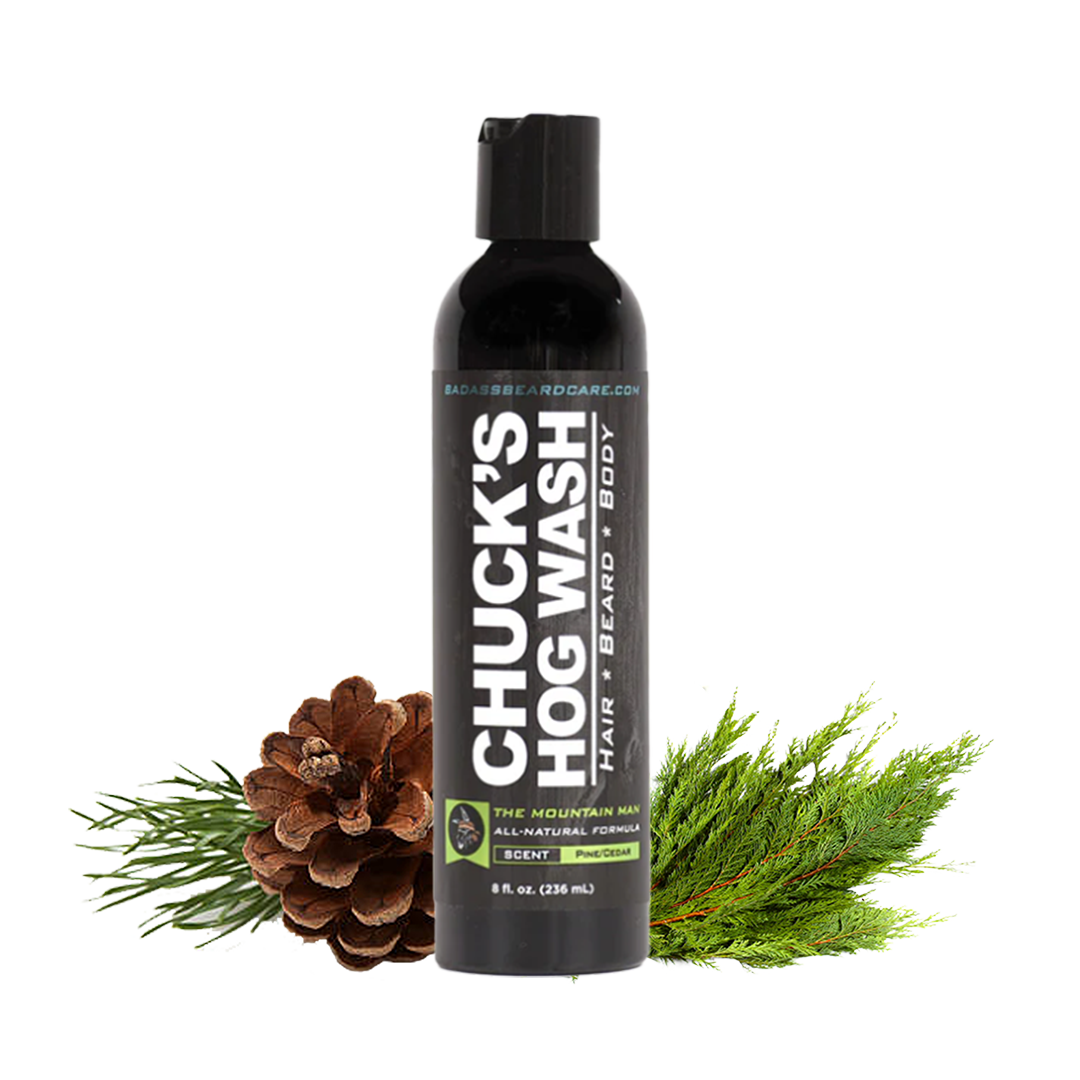 Badass Beard Care - Wholesale 2-in-1 Shampoo & Body Wash - Men's - Chuck's Hog Wash (Beard, Hair, & Body)7