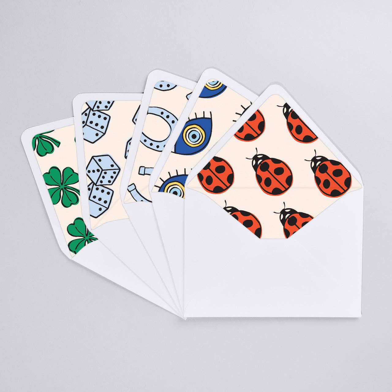 Dear Annabelle – wholesale Stationery/notecard set – Lucky Charms Notecard Set3