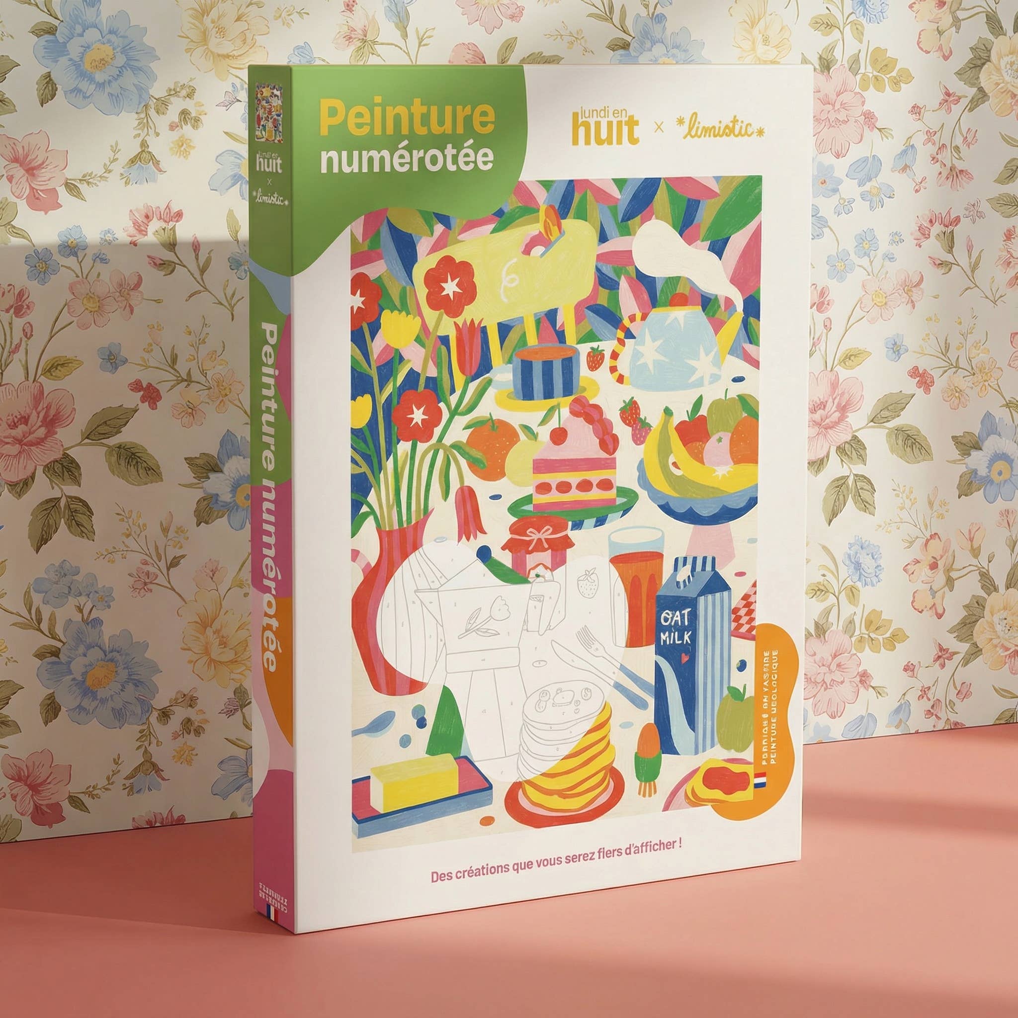 Lundi en Huit – Kit de artesanato DIY por atacado – Pintura por número | Limistic0