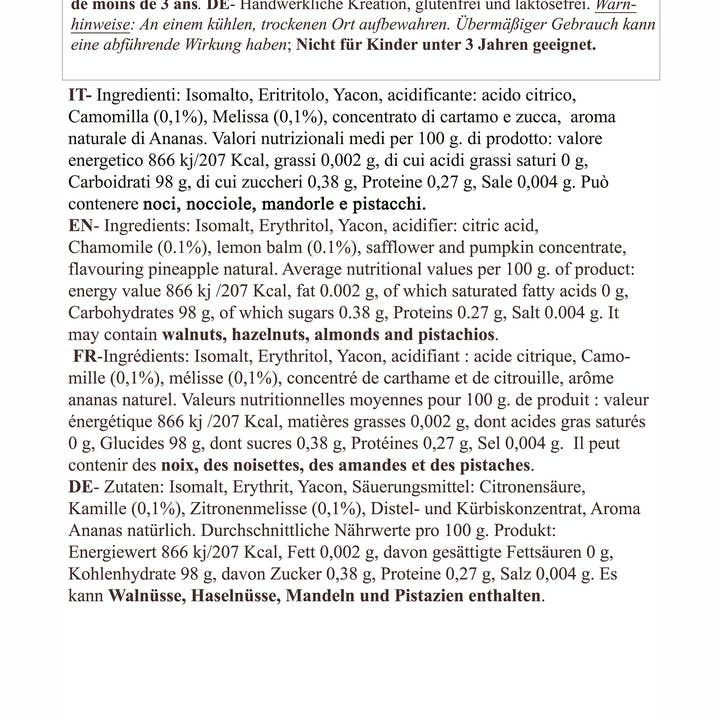 FOSCARIS - Wholesale Lollipop - LOLLY POP ART PINEAPPLE, ENRICHED, SUGAR-FREE3