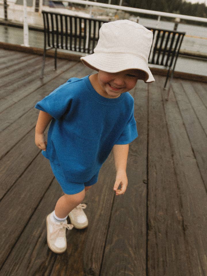 Lennon Set in Vallarta Blue for wholesale by Winnie + Crew