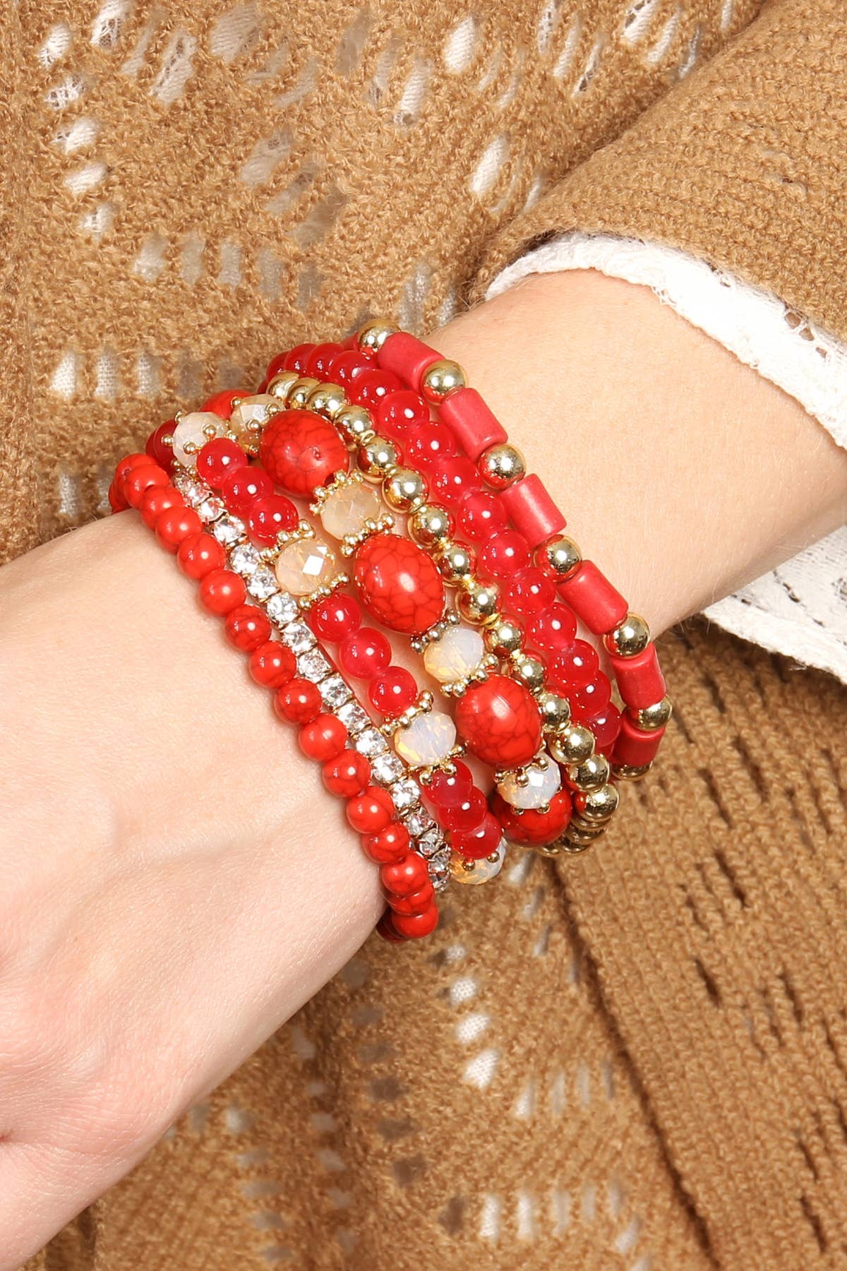MYS Wholesale Inc - Vente Bracelet de perles - Bracelet empilable multiperles15