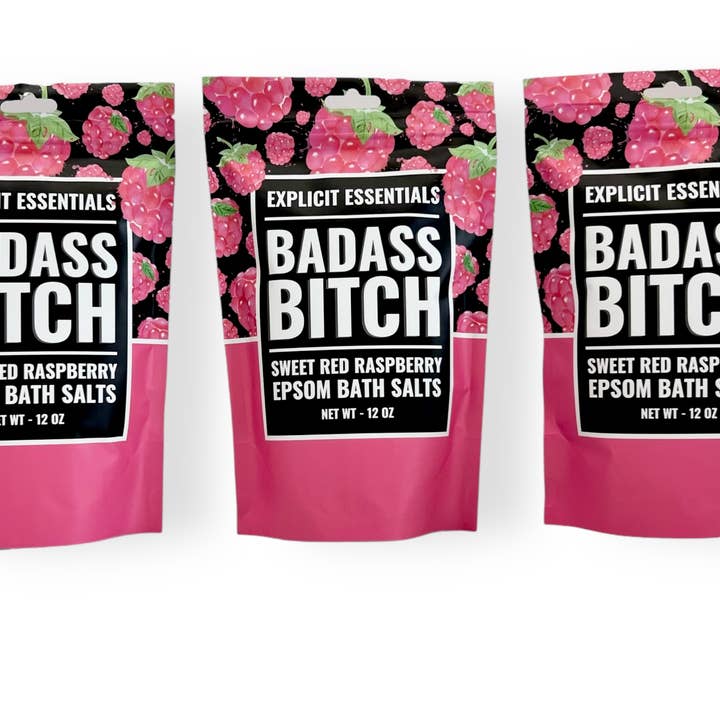 Explicit Essentials - Wholesale Bath Salts - Bad Ass Bitch Bath Salts 12oz Bag 3