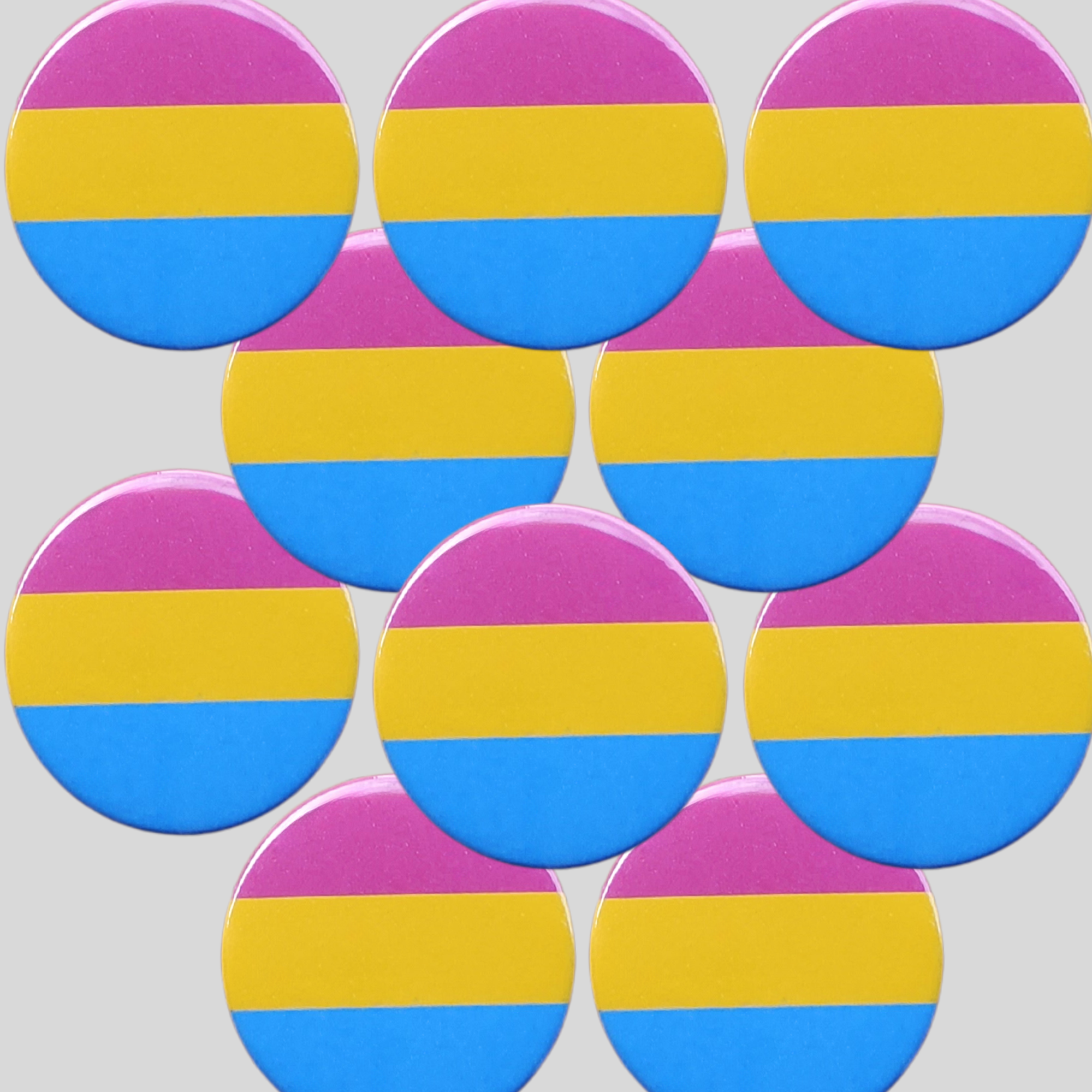 sent with Pride – wholesale Lapel pin/button – Flag badges Non Binary intersex inclusive, Pan Ace pin badge2