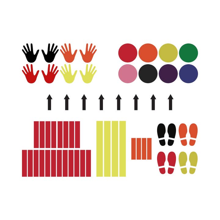 Midlee Get Creative! Wall & Floor Sensory Hallway Set for wholesale by Midlee Designs