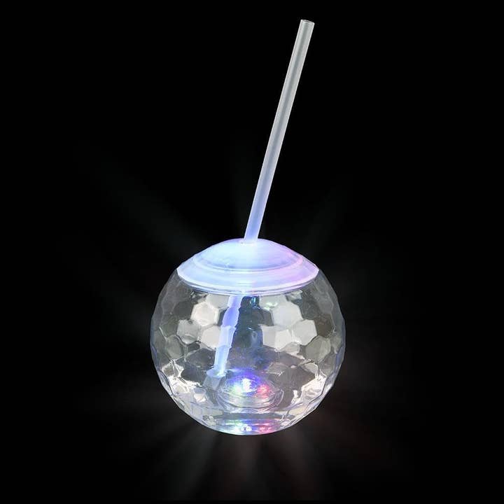 Party Expo, LLC - Wholesale Drinking Glass/Cup - 20oz Flashing Ball Cup1