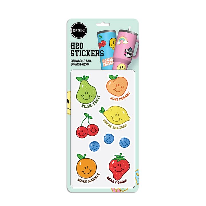 Top Trenz Inc - Wholesale Sticker - Kids & Baby - H20 Flask Vinyl Sticker Packs assortment1