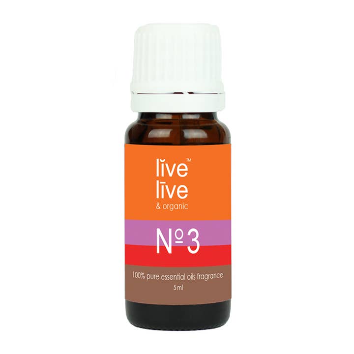 Fragrância nº 3, fragrância de óleo essencial puro por atacado de Live Live & Organic
