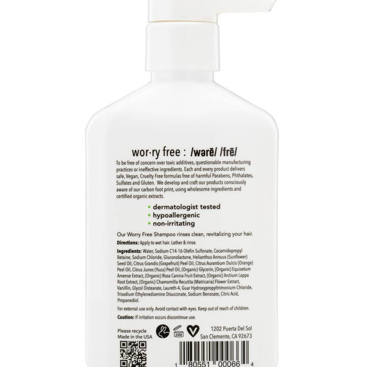 Original Sprout - Wholesale Hair Shampoo - Worry Free Shampoo3