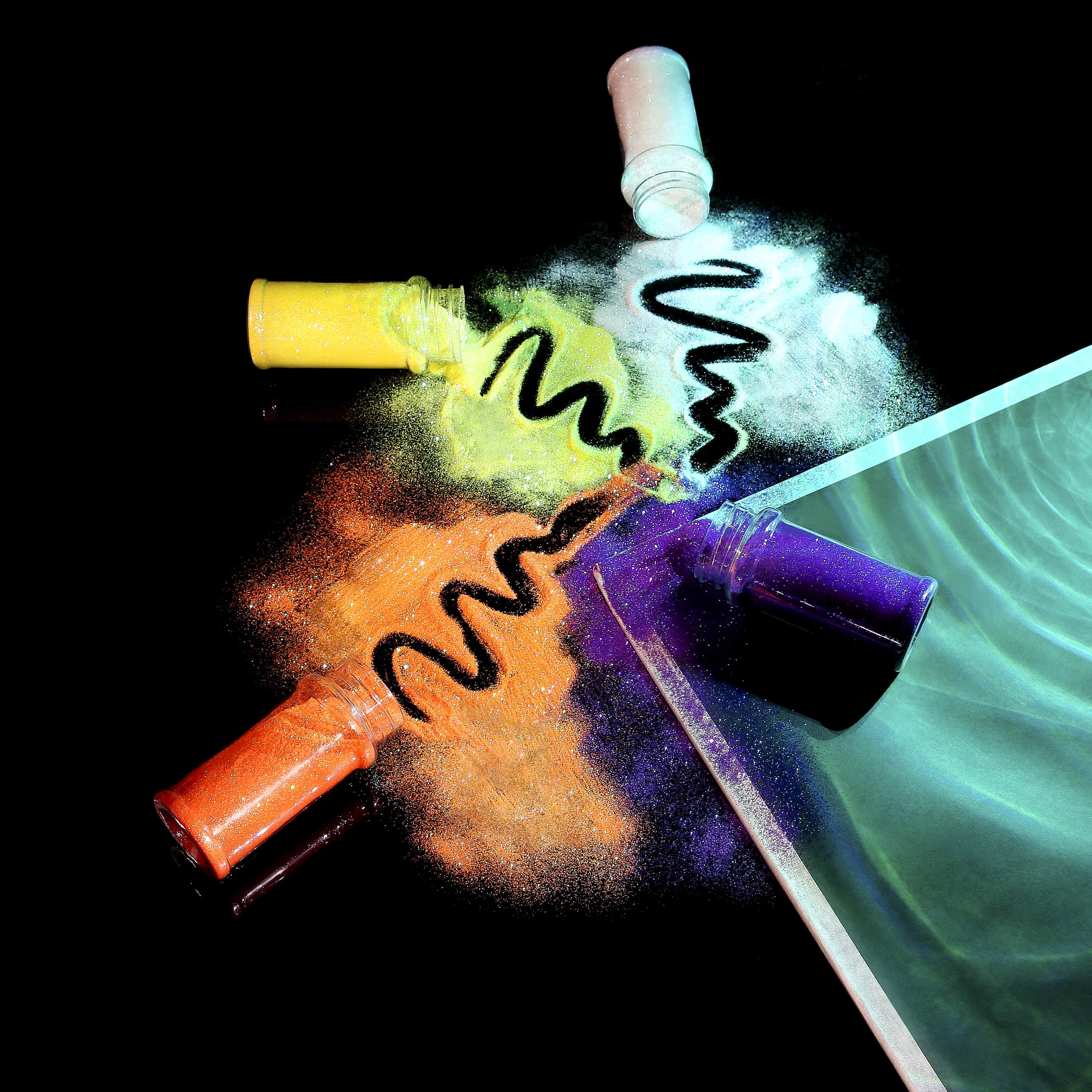 MakerFlo - Wholesale Glitter - Fine Glitter Variety Pack (Set of 55)14