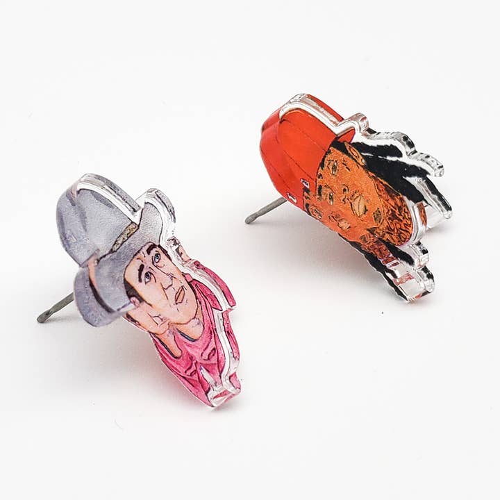 Puces d'oreilles Urban Cowboys pour la vente par Leroy's Place