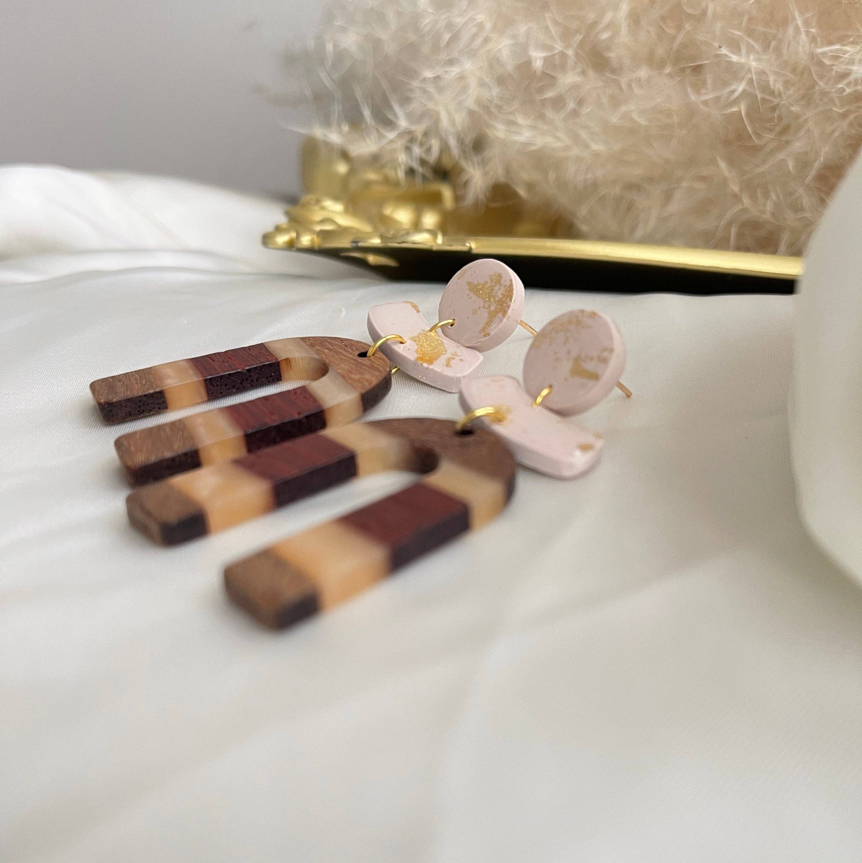 Cherry Casa - Wholesale Dangle Earrings - HANDCRAFTED - Tuscany Arch Polymer Clay Dangle Earring3