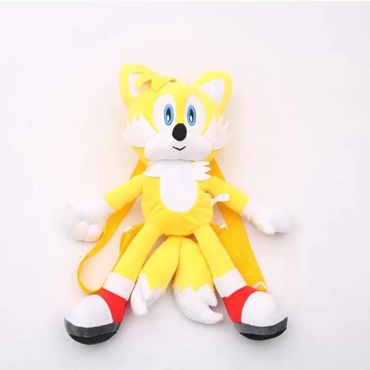 SugarQuoteMeNot LLC - Venta al por mayor Mochila - Niños - Mochila de peluche de erizo con almacenamiento tipo bolsillo - ** Nueva película infantil popular **5