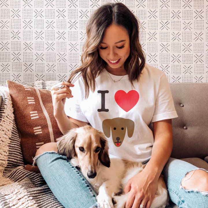 I Love My Dog T-Shirt - Duncan for wholesale by My Dear Bongo