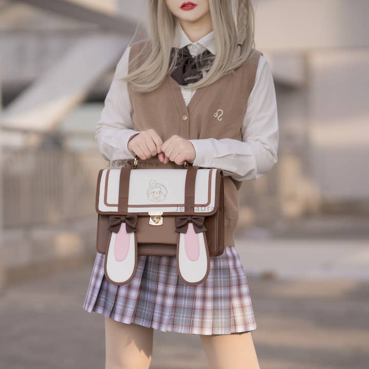 JeanaDraws - Wholesale Backpack - Women's - Bunny Ear Bag5