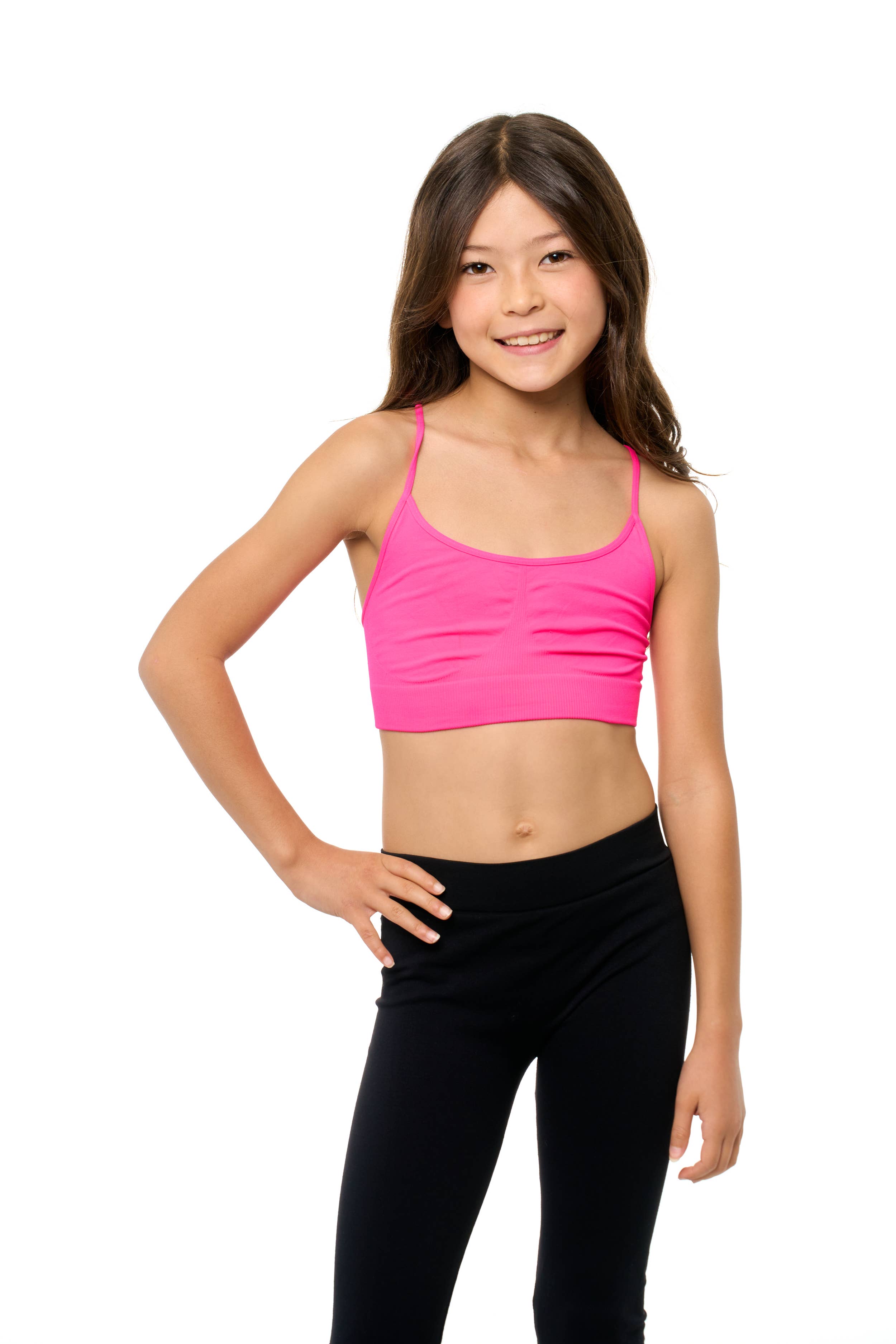 Malibu Sugar - Vendita all'ingrosso Intimo - Bambini - Reggiseno Racerback Cami Ragazze Taglia Unica9