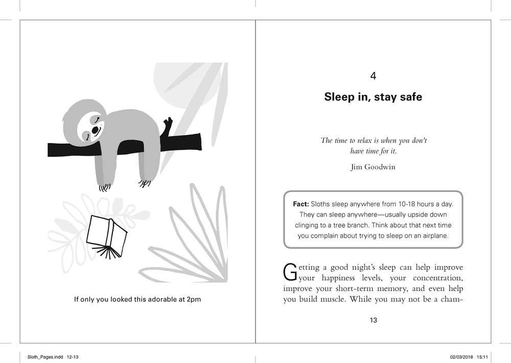 HarperCollins - Wholesale Humor Book - Little Book of Sloth Philosophy, The: Jennifer McCartney2