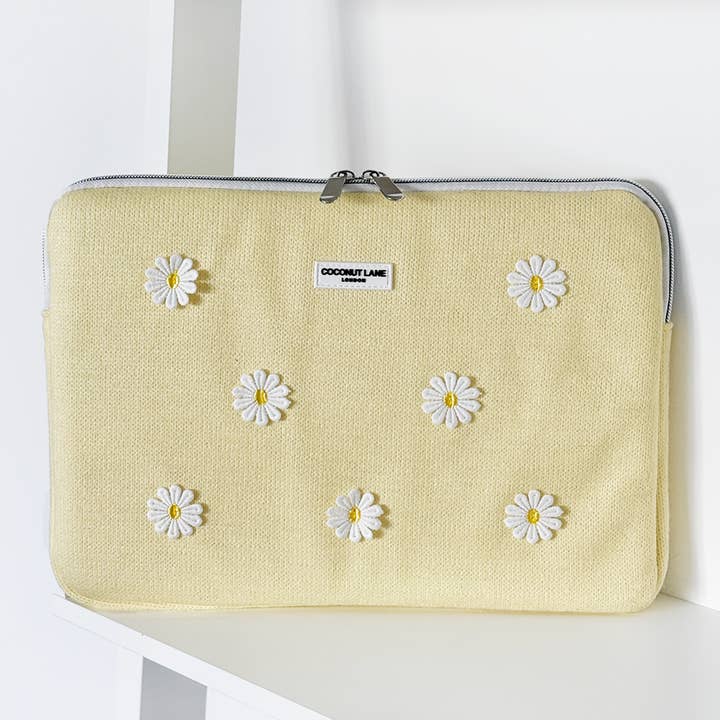 Buttercup Bloom Laptop Sleeve for wholesale by Coconut Lane