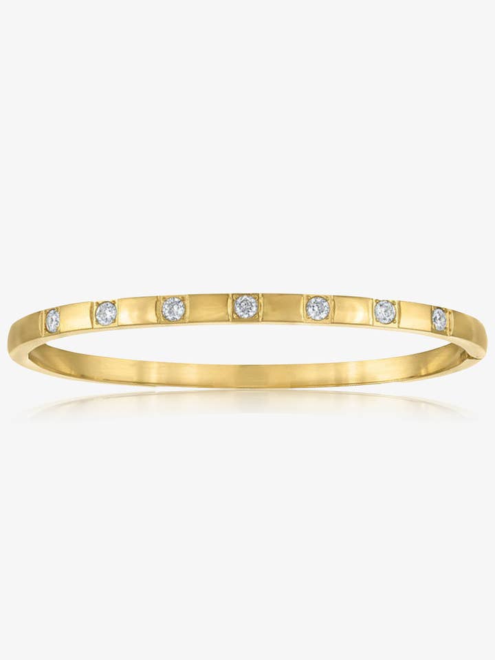 Bracelet Monica en zircon cubique pour la vente par Ben Oni Jewelry