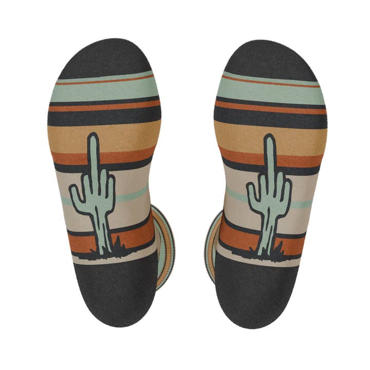 Shinesty, Inc - Wholesale Socks - Unisex - The Mirage | Cactus Heel Hammockâ„¢ Crew Socks