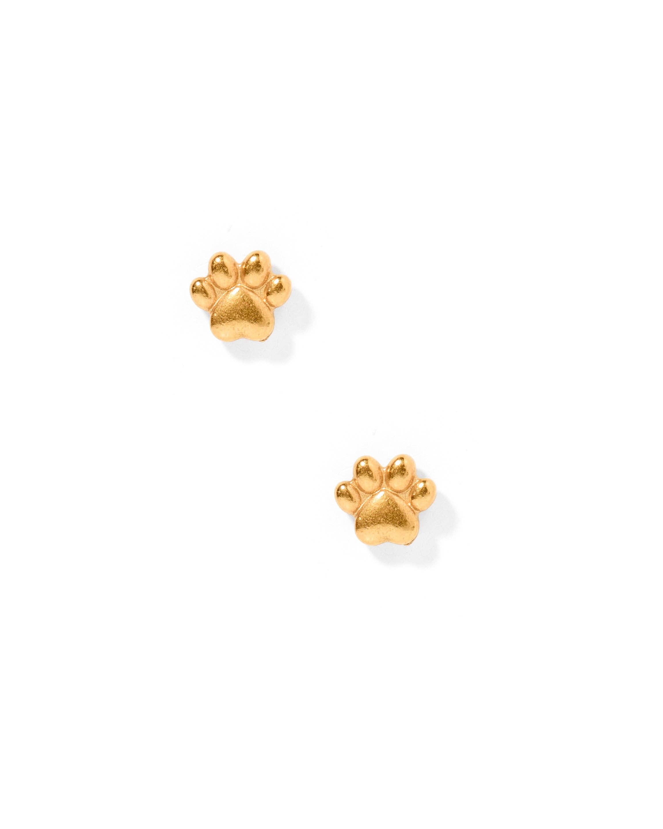 LINNY CO - Wholesale Stud/Post Earrings - Screwback Stud Earrings - Paw Print2