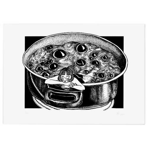 Siebdruck in limitierter Auflage Denken Sie daran, auszusteigen für den Großhandel von amesea