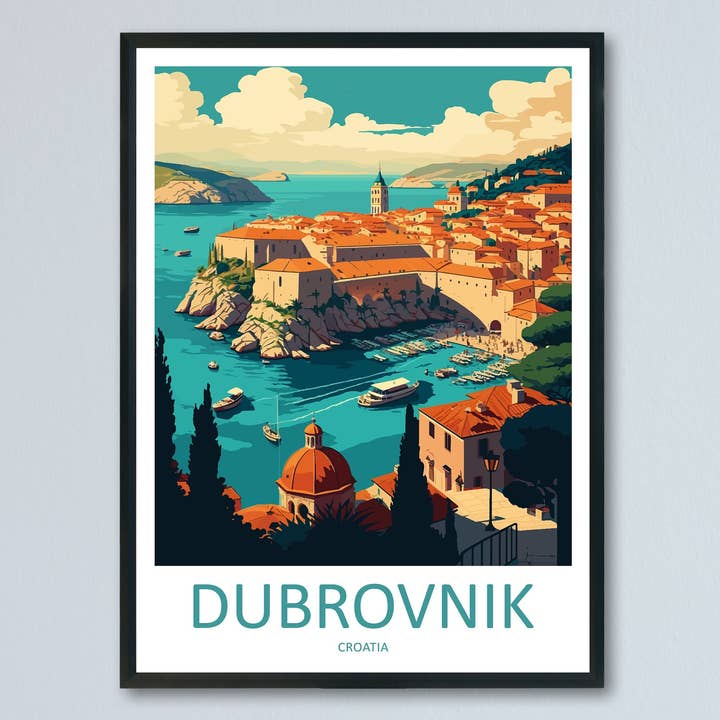 Dubrovnik Afdrukken voor wholesale door TravelzonaArt