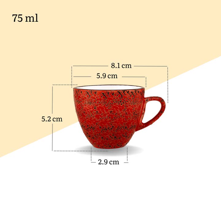 Wilmax Europe - Wholesale Coffee/Tea Cup - CUP 75 ML WL-667233/A1